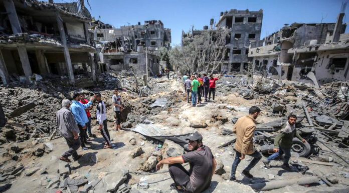 Solo ai palestinesi spetta la titolarità di vivere a Gaza e di ricostruirla.