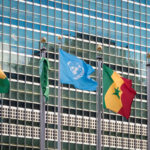 Flags at United Nations Headquarters – New York, USA